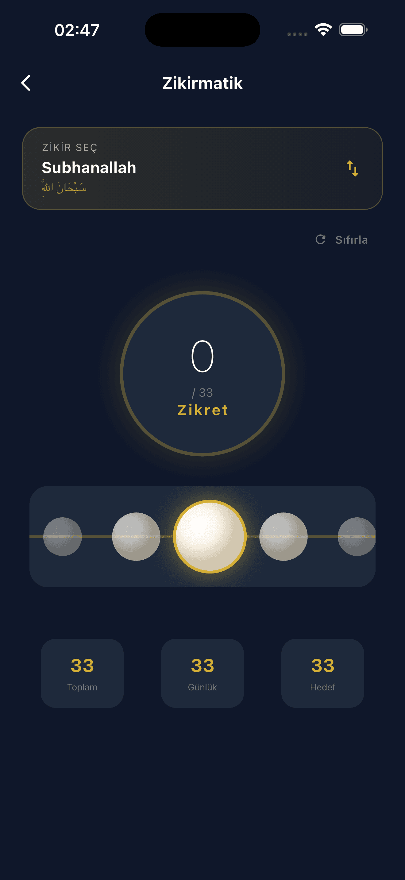 Meyra Zikir Modülü